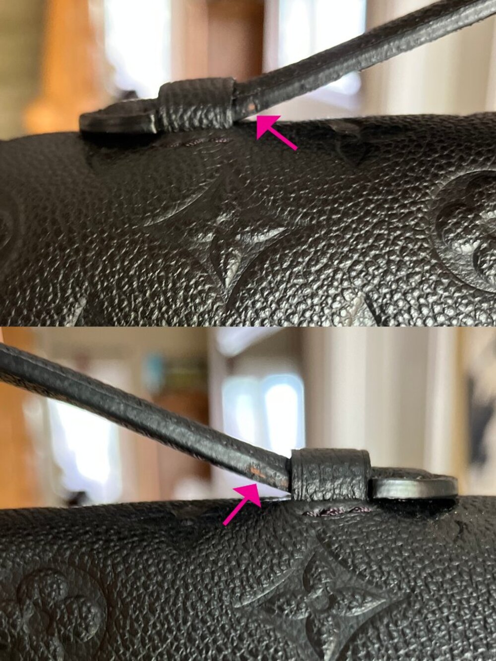 Louis Vuitton Pochette Métis in Monogram Empreinte Black Leather - Authentic - Picture 17 of 17